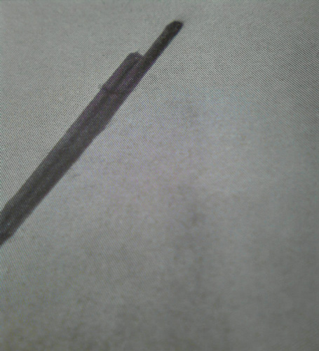 from darkness down, photograph of a failure
