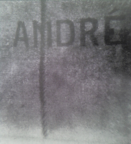 from darkness down, photograph of a failure